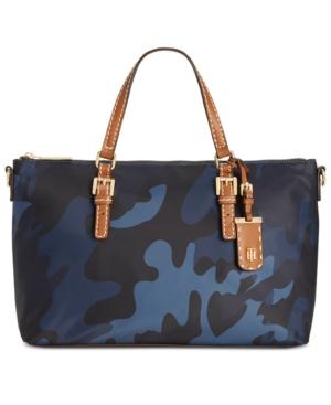 Tommy Hilfiger Julia Nylon Camo Satchel