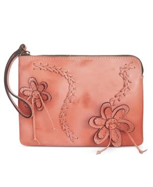 Patricia Nash Cassini Braided Flower Wristlet