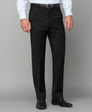 Tommy Hilfiger Pants Black Flat Front Trim Fit