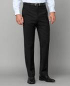 Tommy Hilfiger Pants Black Flat Front Trim Fit
