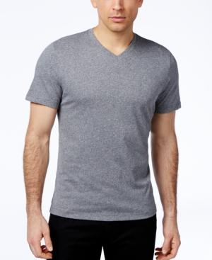 Alfani Red Men's Fitted V-neck T-shirt, Only At Macy's