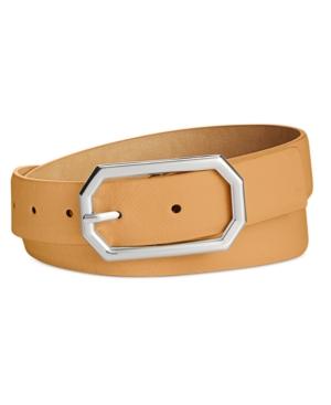 Style & Co Octagonal Buckle Pant Belt, Only At Macy's