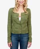 Lucky Brand Cropped Military Jacket