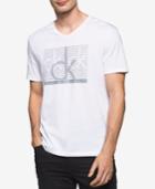 Calvin Klein Jeans Men's Big And Tall Repeat Logo-print T-shirt