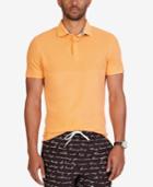 Nautica Men's Slim-fit Texture Blocked Polo
