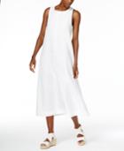 Eileen Fisher Organic Linen A-line Dress