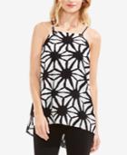 Vince Camuto Printed High-low Top