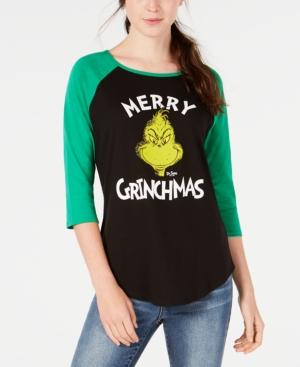 Love Tribe Juniors' Merry Grinchmas T-shirt