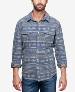 Lucky Brand Men's Aztec Flannel Shirt