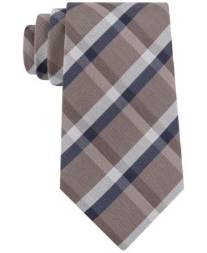 Kenneth Cole Reaction Men's Large-plaid Classic Tie