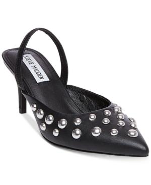 Steve Madden Women's Meteor Studded Kitten-heel Pumps