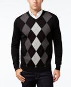 Club Room Men's V-neck Sweater, Only At Macy's