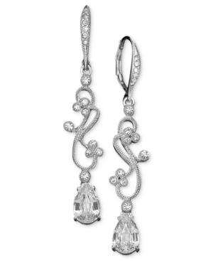 Eliot Danori Earrings, Crystal Accent Scroll