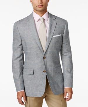 Tasso Elba Men's Windowpane Sport Coat, Only At Macy's