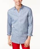 Armani Exchange Men's Horizontal Stripe Shirt