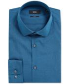 Boss Men's Slim-fit Cotton Poplin Dress Shirt