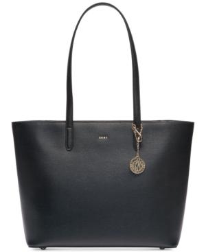 Dkny Bryant Sutton Leather Zip Tote, Created For Macy's