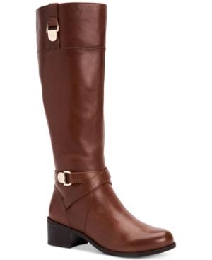 Giani Bernini Revaa Memory Foam Riding Boots, Created For Macy's Women's Shoes