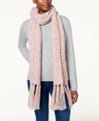 Inc International Concepts Chenille Fringe Skinny Scarf, Created For Macy's