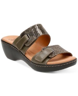 Clarks Collection Women's Delana Fenela Sandals Women's Shoes