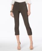 Inc International Concepts Ruched Cropped Pants, Created For Macy's