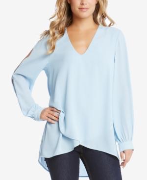 Karen Kane Asymmetrical Blouse