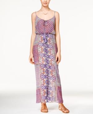 American Rag Printed Tassel-trim Maxi Dress, Only At Macy's
