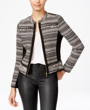 Xoxo Juniors' Cropped Embellished Jacket