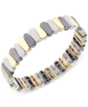 Nine West Tri-tone Stretch Bracelet