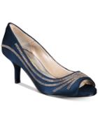 Caparros Oz Peep-toe Evening Pumps Women's Shoes