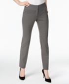 Alfani Jacquard Straight-leg Pants, Created For Macy's