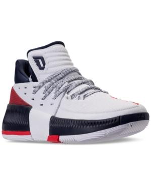 Adidas Men's Dame 3 Basketball Sneakers From Finish Line