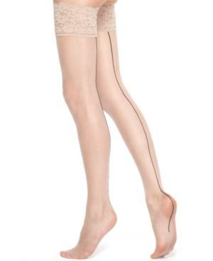 Berkshire Sheer Back Seam Thigh Highs Hosiery