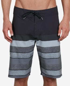 Volcom Men's Lido Striped Stretch 21 Board Shorts