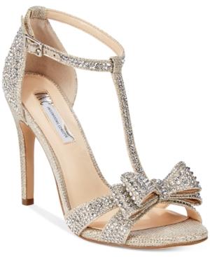 Inc International Concepts Women's Reesie Rhinestone Bow Evening Sandals, Created For Macy's Women's Shoes