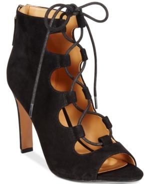Nine West Unfrgetabl Lace-up Dress Sandals Women's Shoes