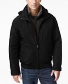 Weatherproof Men's Oxford Hooded Bomber