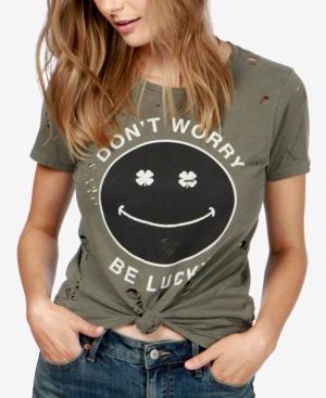Lucky Brand Cotton Don't Worry T-shirt