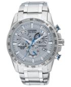 Citizen Men's Eco-drive Perpetual Chrono A-t Stainless Steel Bracelet Watch 42mm At4000-53b - A Macy's Exclusive