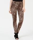 Guess Skinny Animal-print Jeans