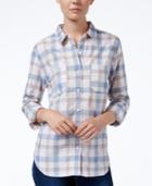 Levi's Plaid Workwear Boyfriend Shirt