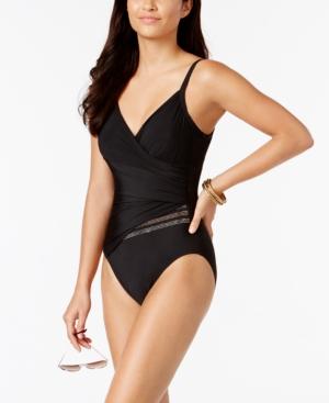 Miracelsuit Hidden Treasures Embellished Tummy Control One-piece Swimsuit Women's Swimsuit