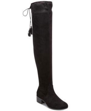 Madden Girl Prissley Over-the-knee Tassel Stretch Boots