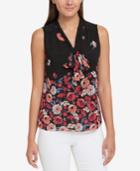Tommy Hilfiger Tie-neck Top, Created For Macy's