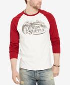 Denim & Supply Ralph Lauren Men's Graphic-print Baseball Shirt