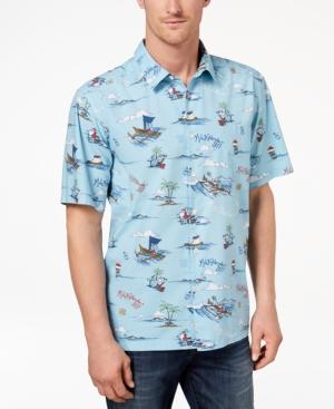Quiksilver Waterman Men's Printed Holiday Shirt