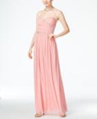 B Darlin Juniors' Juniors' Embellished Sleeveless Empire Dress