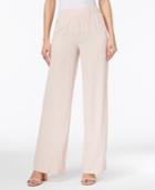 Inc International Concepts Crepe Wide-leg Pants, Only At Macy's