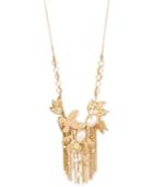 M. Haskell For Inc International Concept Gold-tone Imitation Pearl Butterfly Fringe Pendant Necklace, Only At Macy's