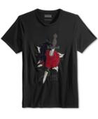 Guess Men's Panther Embroidered Applique T-shirt